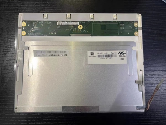 G104X1-L02 INNOLUX 10.4&quot; 1024 ((RGB) × 768 400 cd/m2 산업용 LCD 디스플레이