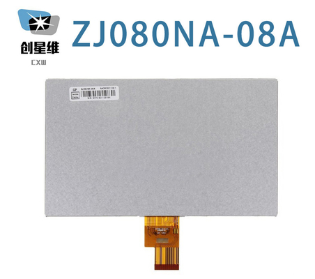 ZJ080NA-08A Chimei Innolux 8.0&quot; 1024 ((RGB) × 600 500 cd/m2 산업용 LCD 디스플레이