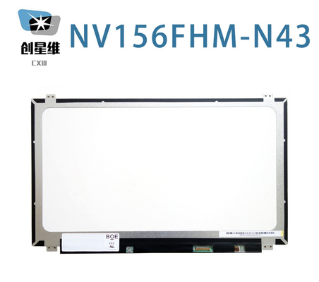 NV156FHM-N43 BOE 15.6&quot; 1920 ((RGB) × 1080, 300 cd/m2 산업용 LCD 디스플레이