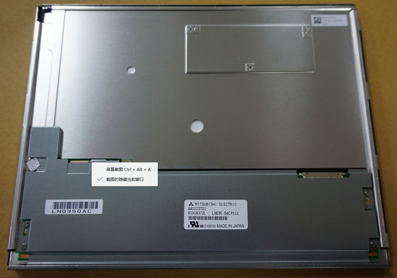 AA121ST01 미츠비시 12.1INCH 800×600 RGB 600CD/M2 WLED LVDS 저장 임시. 다음 -30 ~ 80 'Ｃ  산업적 LCD 디스플레이