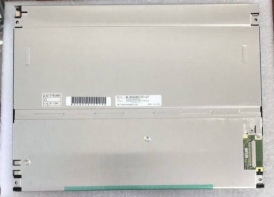 NL8060BC31-47 NLT 12.1INCH 450CD/M2 LCM 800×600 800×600RGB WLED LVDS 	저장 임시. 다음 -30 ~ 80 'Ｃ 산업적 LCD 디스플레이