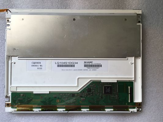 LQ104S1DG34	날카로운  10.4 &quot;  LCM	800×600RGB 	250 cd/m2    산업적 LCD 디스플레이