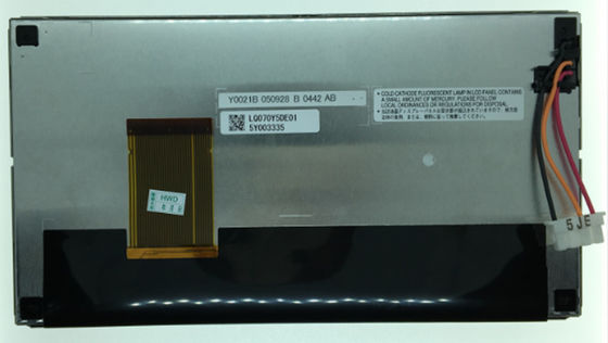 7 &quot;  LCM  800×480RGB 	320 cd/m2 LQ070Y5DE01  날카로운  TFT LCD 디스플레이