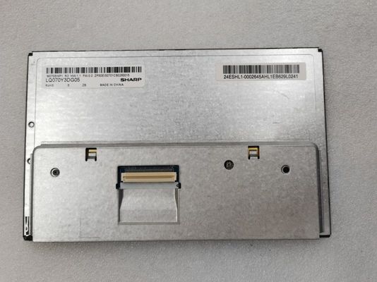 7 &quot;  LCM  800×480RGB	350 cd/m2   날카롭게 LQ070Y3DG05	TFT LCD 디스플레이