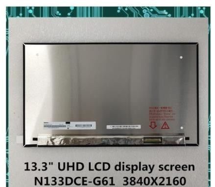 N133DCE-G61 이루스 13.3 &quot; 3840(RGB)×2160 500 cd/m2 산업적 LCD 디스플레이