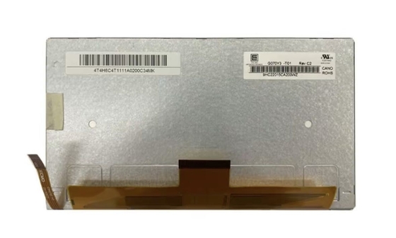 G070VVN01.1 AUO 7.0&quot; 800 ((RGB) × 480 600 cd/m2 산업용 LCD 디스플레이