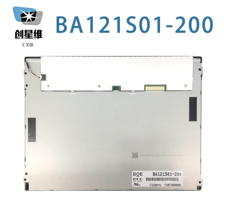 BA121S01-200 BOE 12.1&quot; 800 ((RGB) × 600, 400 (Type.) ((cd/m2) 산업용 LCD 디스플레이