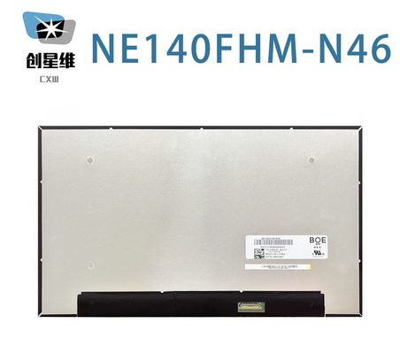 NE140FHM-N46 BOE 14.0&quot; 1920 ((RGB) × 1080, 400 cd/m2 산업용 LCD 디스플레이