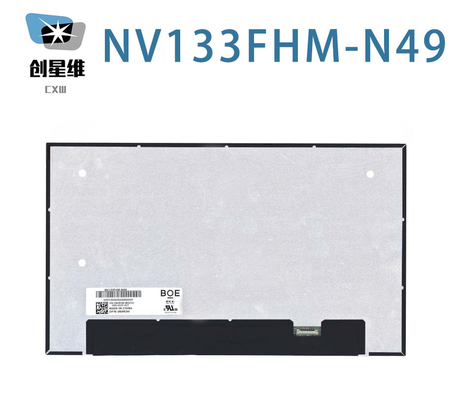 NV133FHM-N49 BOE 13.3&quot; 1920 ((RGB) × 1080, 300 cd/m2 산업용 LCD 디스플레이