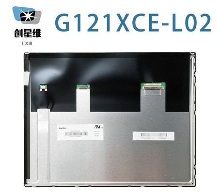 G121XCE-L02 INNOLUX 12.1 &quot; 1024(RGB)×768 500 cd/m2 산업적 LCD 디스플레이