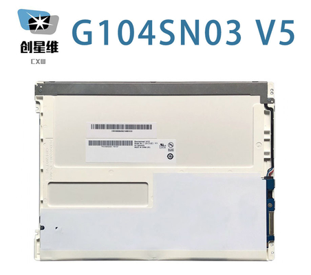 G104SN03 V5 AUO 10.4 인치 800 ((RGB) × 600, 80/80/60/70 산업용 LCD 디스플레이