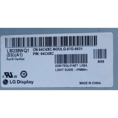 LM238WQ1-SSA1 LG 디스플레이 23.8" 2560 ((RGB) ×1440, 300 cd/m2 산업용 LCD 디스플레이