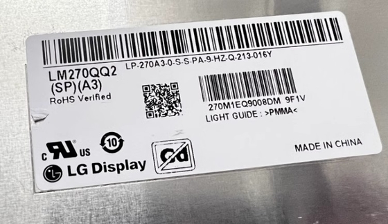LM315WR6-SSA1 LG 디스플레이 32.0&quot; 3840 ((RGB) × 2160 400 cd/m2 산업용 LCD 디스플레이