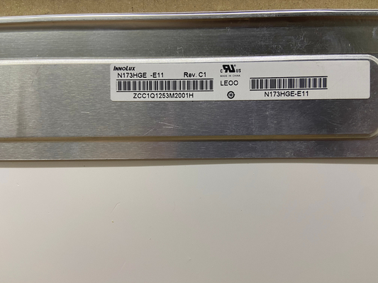 N173HGE-E11 Innolux 17.3&quot; 1920 ((RGB) × 1080, 300 cd/m2 산업용 LCD 디스플레이