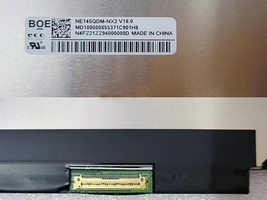 NE140QDM-NX2 BOE 2560 ((RGB) ×1600, 89/89/89/89 산업용 LCD 디스플레이