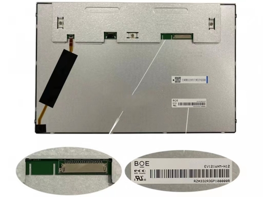 EV121WXM-N12 BOE 12.1&quot; 1280 ((RGB) × 800, 500 cd/m2 산업용 LCD 디스플레이