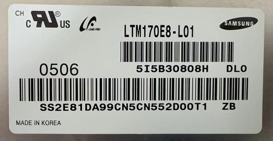 LTM170E8-L01 삼성 17.0&quot; 1280 ((RGB) ×1024, 280 cd/m2 산업용 LCD 디스플레이