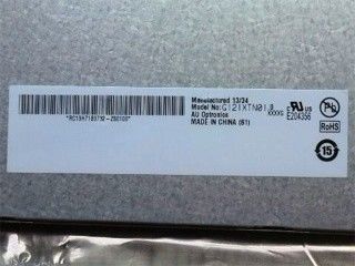 G121XTN01.0 LED 드라이버 12.1 인치 1027*768 AUO TFT LCD 80/80/80 (형)