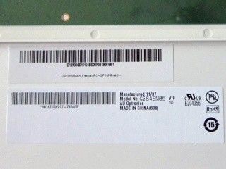 8.4 인치 800*600 TFT LCD G084SN05 V9 램프 LED 드라이버로 교체 가능