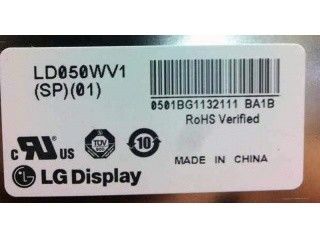 LD050WV1-SP01 5.0 인치 480 ((RGB) × 800 500 cd/m2 LG TFT 디스플레이