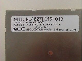 NL4827HC19-01B 128PPI 4.3 INCH 480×272 NEC TFT 디스플레이 97.04 ((H) ×55.86 ((V) mm