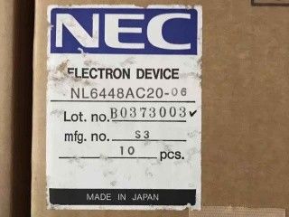 NL6448AC20-06 6.5 INCH 640×480 122PPI NEC TFT 패널 78.8 ((W) × 126.8 ((H) mm