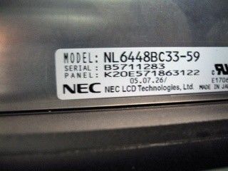 10.4 INCH NEC TFT 디스플레이 NL6448BC33-59 70/70/45/55 (형)