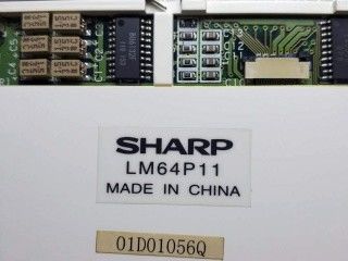 LM64P11 6.0 INCH 640×480 VGA 선명한 TFT 디스플레이 121.58 × 91.18 (H×V)