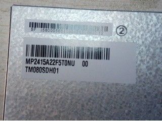 드라이버가 없습니다 DE SYNC 모드 TM080SDH01 8 인치 티안마 TFT 70/70/50/70
