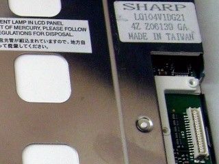 10.4&quot; 640×480 LQ104V1DG21 전망각 70/70/40/70 날카로운 TFT LCD 디스플레이