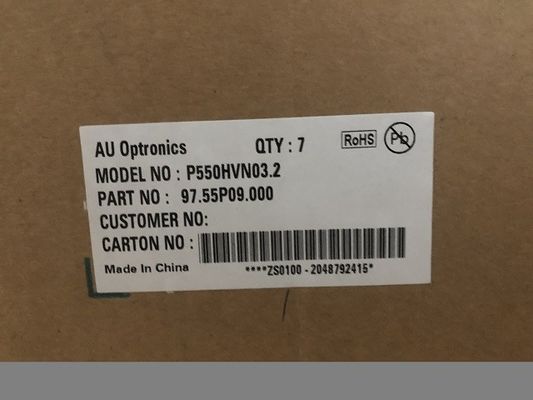 55인치 RGB 700cd/m2 1920 ((RGB) ×1080 40PPI TFT LCD 패널 P550HVN032