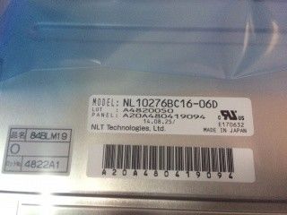 8.4 인치 1024×768 XGA 152PPI 600cd/m2 산업용 LCD 패널 NL10276BC16-06D