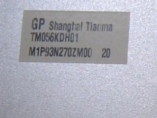 TM056KDH01 5.6&quot; 320×234 71PPI 200cd/m2 전망 각 65/65/45/65 TIANMA TFT