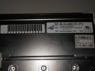 VGA 122PPI 800cd/m2 TFT LCD 스크린 6.5&quot; NL6448BC20-21C LCD 스크린