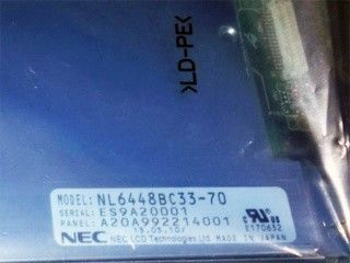 450cd/m2 10.4 인치 VGA 76PPI TFT LCD 디스플레이 NL6448BC33-70 80/80/80 (형)
