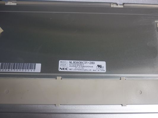 12.1&quot; 800*600 350cd/m2 82PPI NEC TFT 패널 NL8060BC31-28D 70/70/45/55