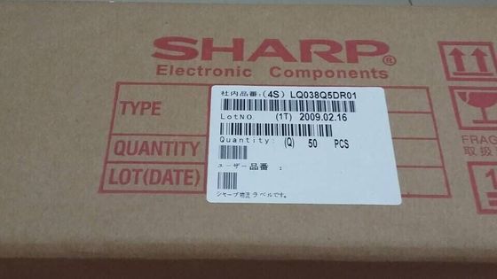 LQ038Q5DR01 3.8&quot; 320×240 450cd/M2 평면 LCD 패널 QVGA 106PPI