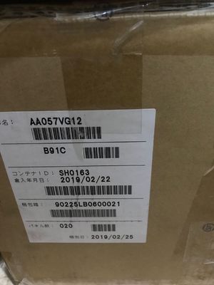 AA057VG12 미츠비시 5.7INCH 640×480 RGB 500CD/M2 WLED 트틀스토리지 임시. 다음 -30 ~ 80 'Ｃ 산업적 LCD 디스플레이