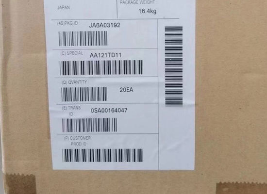 AA121TD11 미쓰비시 12.1INCH 1280×800 RGB 1500CD/M2 WLED LVDS 산업용 LCD 디스플레이