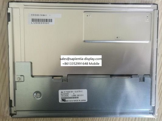 AA104XG02 미쓰비시 10.4INCH 1024×768 RGB 500 cd/m2 (형식) 85/85/85/85 (형식)