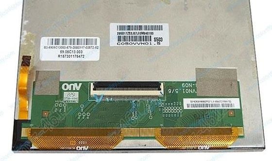 C050VVN01.5 AUO	5INCH 800×480RGB 500CD/M2 WLED LVDS 저장 임시. 다음 -40 ~ 95 'Ｃ 산업적 LCD 디스플레이