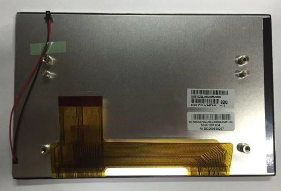C070VW04 V1 AUO  7INCH 800×480RGB 450CD/M2 WLED TTL 저장 임시. 다음 -40 ~ 95 'Ｃ 산업적 LCD 디스플레이