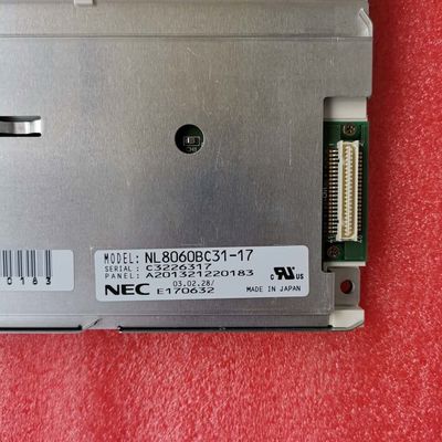 NL8060BC31-17 NLT 12.1INCH 350CD/M2 LCM 800×600 800×600RGB CCFL TTL 저장 임시. 다음 -20 ~ 60 'Ｃ 산업적 LCD 디스플레이