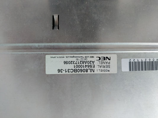 NL8060BC31-36 NLT 12.1INCH 1100CD/M2 LCM 800×600 800×600RGB CCFL TTL 작동 온도 : -10 ~ 70 'Ｃ 산업적 LCD Ｄ