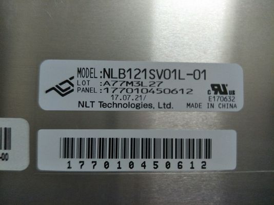 NLB121SV01L-01 NLT 12.1INCH 450CD/M2 LCM 800×600 800×600RGB WLED  LVDS 작동 온도 : -20 ~ 70 'Ｃ 산업적 LCD