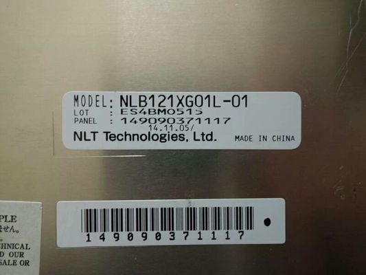 NLB150XG01L-01 NLT 15INCH 400CD/M2 LCM 1024×768 1024×768RGB WLED LVDS 작동 온도 : -20 ~ 70 'Ｃ 산업적 LCD