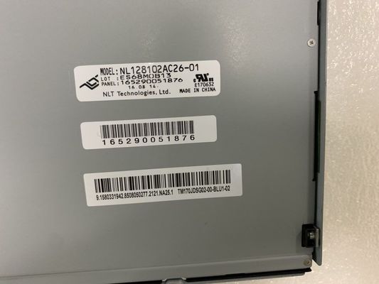 NL128102AC26-01 NLT 17INCH 400CD/M2 LCM 1280×1024 1280×1024RGB WLED LVDS 저장 임시. 다음 -30 ~ 80 'Ｃ 산업적 LCD DISPL