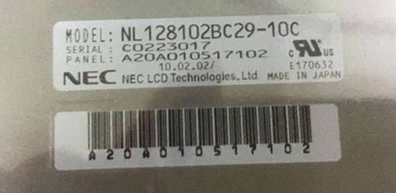 NL128102BC29-10C NLT 19INCH 290CD/M2 LCM 1280×1024 1280×1024RGB CCFL LVDS 저장 임시. 다음 -20 ~ 60 'Ｃ 산업적 LCD DISP