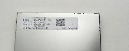 NLT 4.2&quot; 480×640 WLED RSDS NEC TFT 디스플레이 280nits NL4864HC13-01A