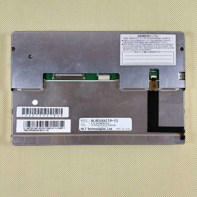 NL8048AC19-13 NLT 7&quot; 500nits 800×480 500CD/M2 LCM TFT LCD 패널 2.4W